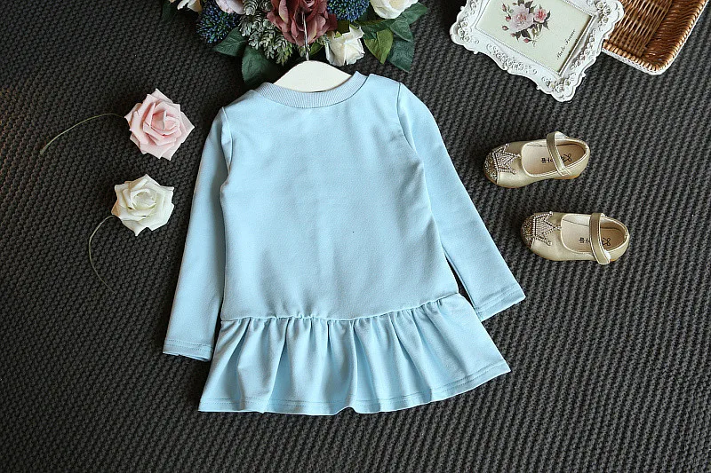 Одежда для маленьких девочек 2017 г. весенне-осенняя новая Корейская одежда свитер