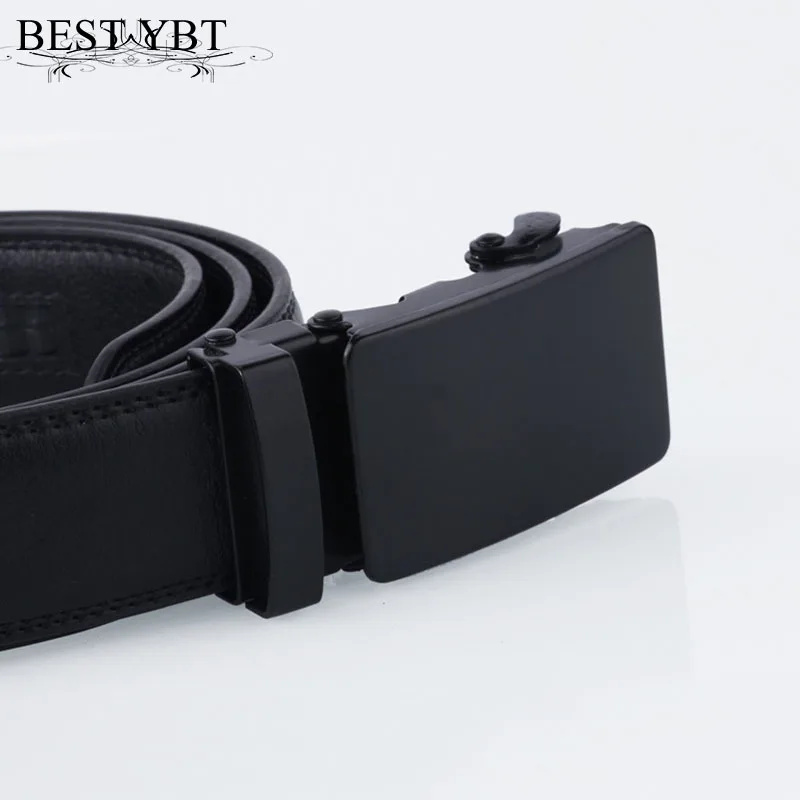 

Best YBT Men Belt Imitation leather Alloy Automatic buckle Belt Business affairs Fashion Casual High Quality New Arrive Belt