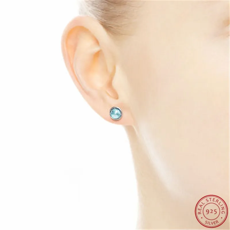 Женские серьги гвоздики в виде капель из серебра 925 пробы|stud earrings|earrings forearrings for women