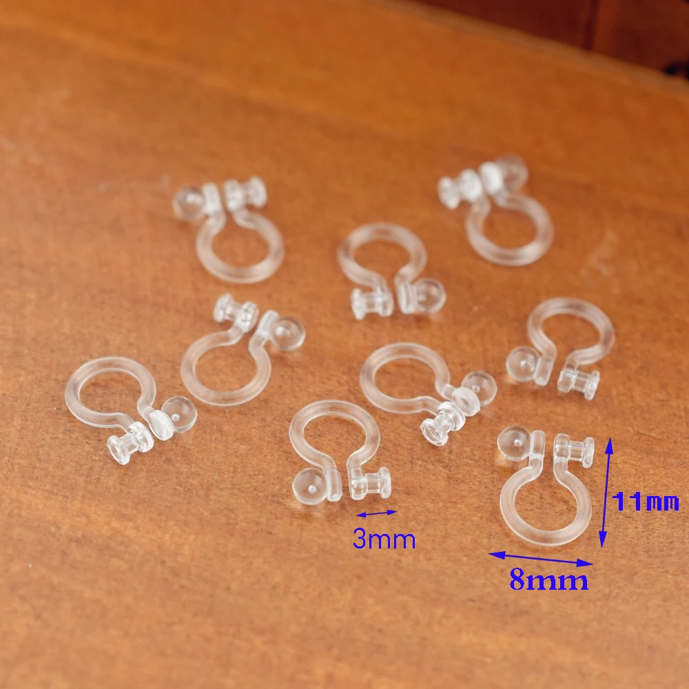 20 шт. 10 пар невидимые серьги гвоздики с одним боковым отверстием|jewelry findings|stud earring