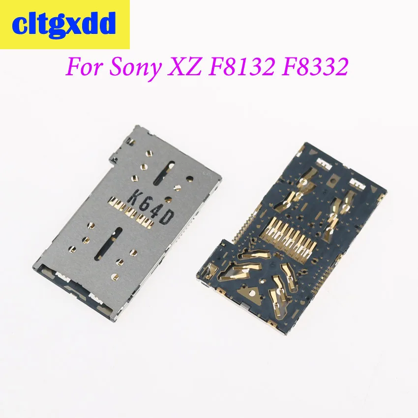 Держатель лотка cltgxdd для SD и Sim карт Sony Xperia X compact/X Performance/XZ/ XZS/XZ Premium F8132 адаптер SIM