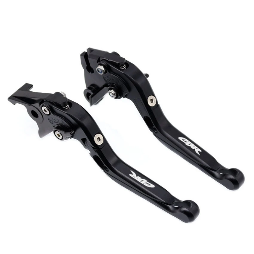 

CNC Aluminum Extendable Folding Brake Clutch Lever For Honda CBR929RR 2000-2001 Logo CBR