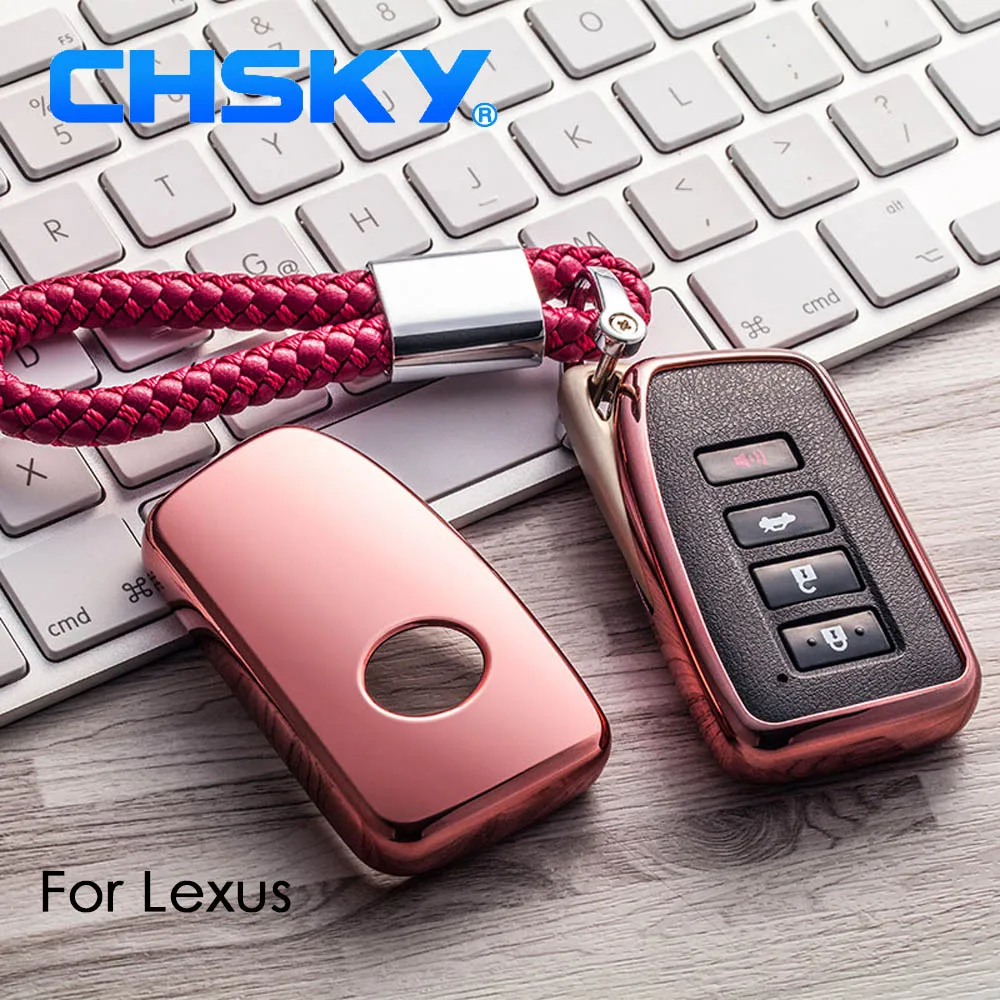 CHSKY ТПУ для Lexus чехол ключа NX GS RX IS ES GX LX RC 200 автомобильных ключей аксессуары