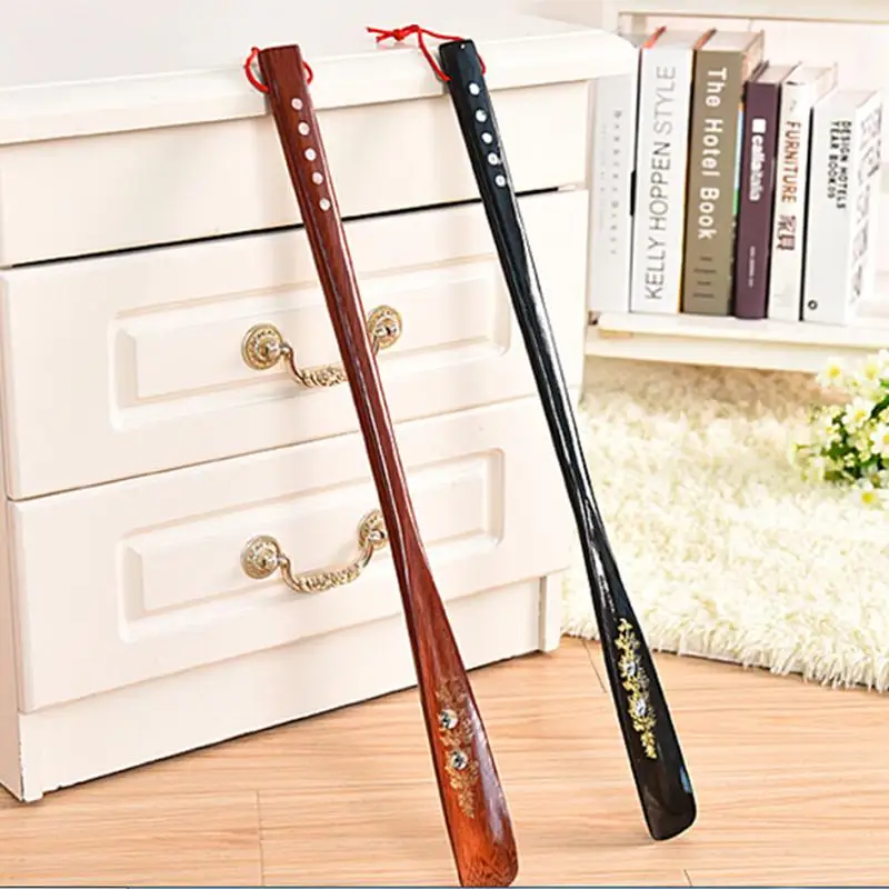 Деревянный рожок для обуви с длинной ручкой Профессиональный башмак