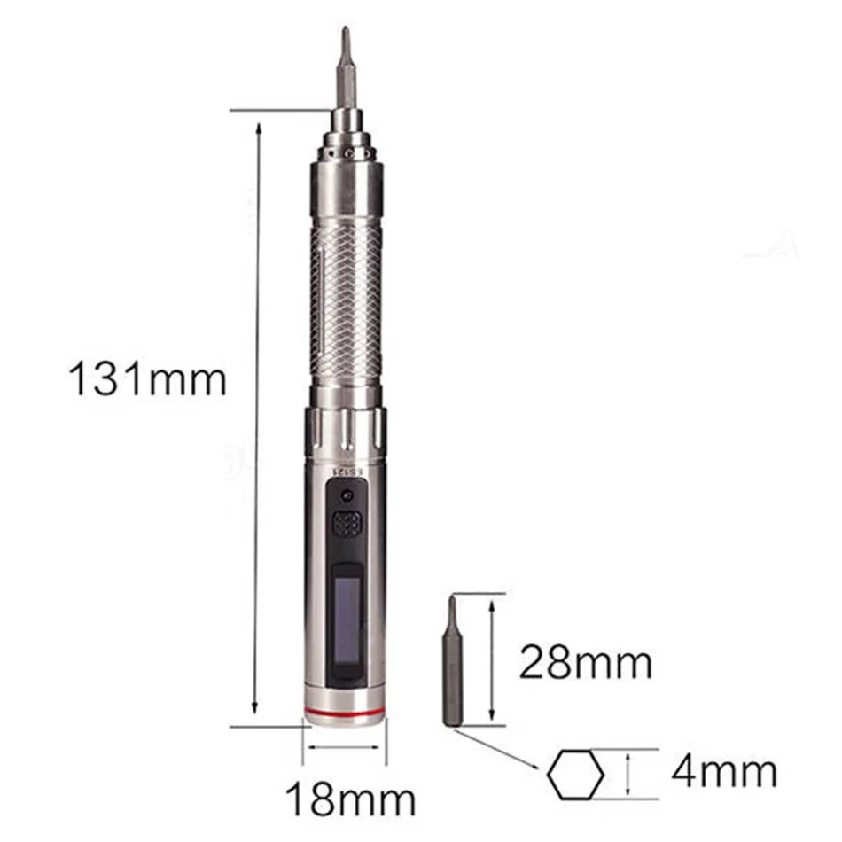 ES121 точность аккумуляторная электрическая отвертка Смарт движения Управление 3