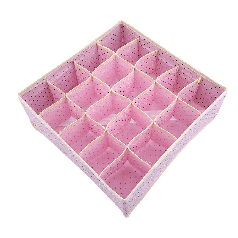 3 шт./компл. Нетканые Ящики для хранения с узором в горошек бантики нижнее белье