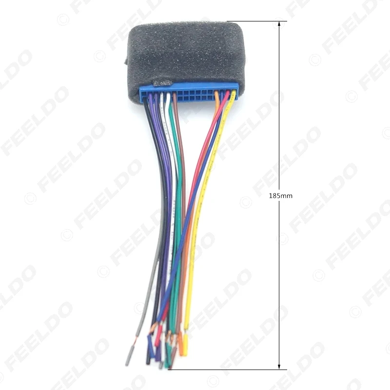 Автомобильный радиоприемник FEELDO аудио стерео усилитель интерфейсный провод