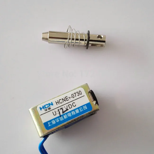 HCNE1-0730 12VDC 6VDC 24VDC 10 мм на растяжение 5N силы нормально-открытый электромагнитный