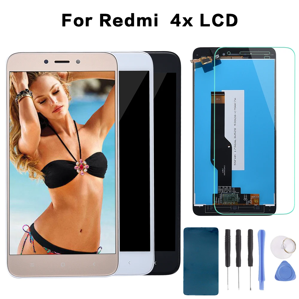 5 0 &quotОригинальный ЖК дисплей для XIAOMI Redmi 4X сенсорный экран с рамкой Pro