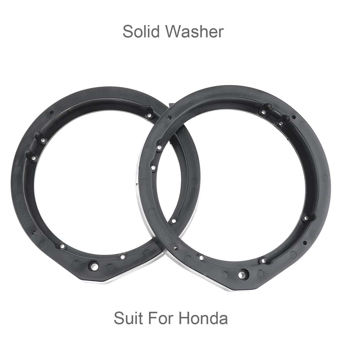 

2 Pcs Waterproof Solid Washer Adapters Brackets Speaker Mounts Plates Speaker Gasket For Honda 6.5 Inch Cars Vehicle Automobiles