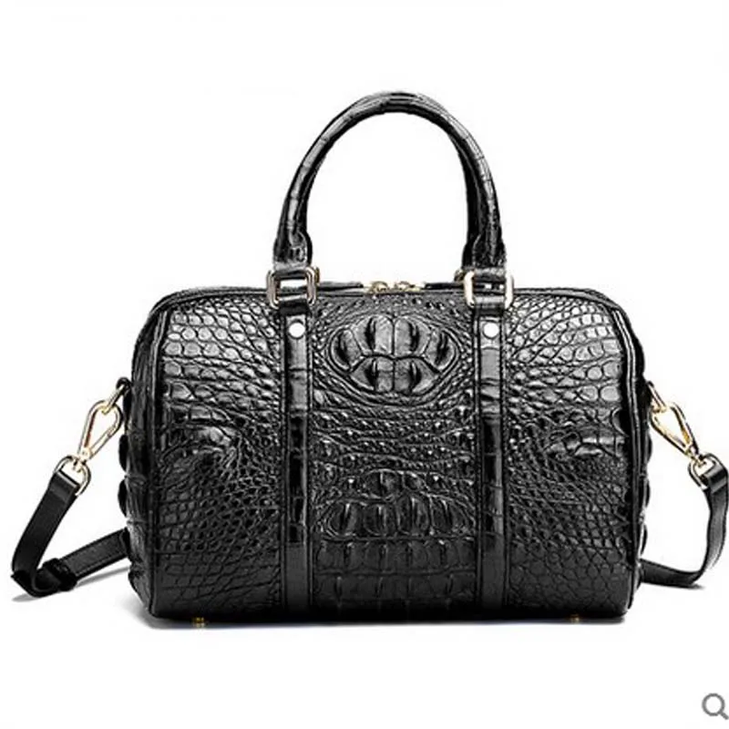 Hlt новая сумка из тайской крокодиловой кожи женские изделия натуральной