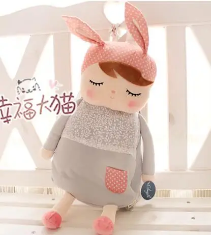 Candice guo! Невероятно милые плюшевые игрушки куклы школьный кролика metoo Angela