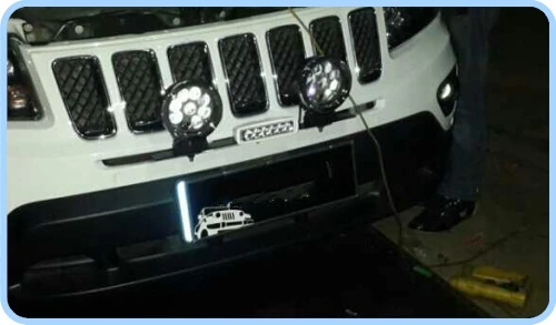 Выше star DC12/24V 45 Вт яркость светодиодных автомобилей спереди головной светильник