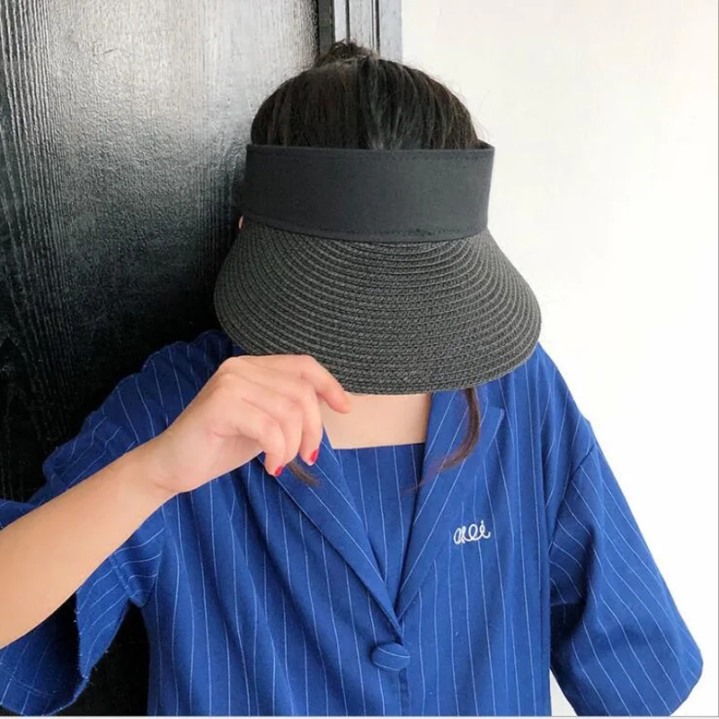 Защита от солнца Шапки Для женщин широкополая шляпа с широкими полями флоппи