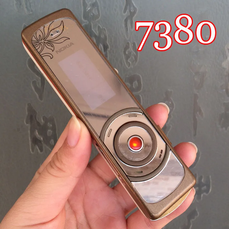 Восстановленный 100% Оригинальный сотовый телефон Nokia 7380 Mobile г 2G GSM