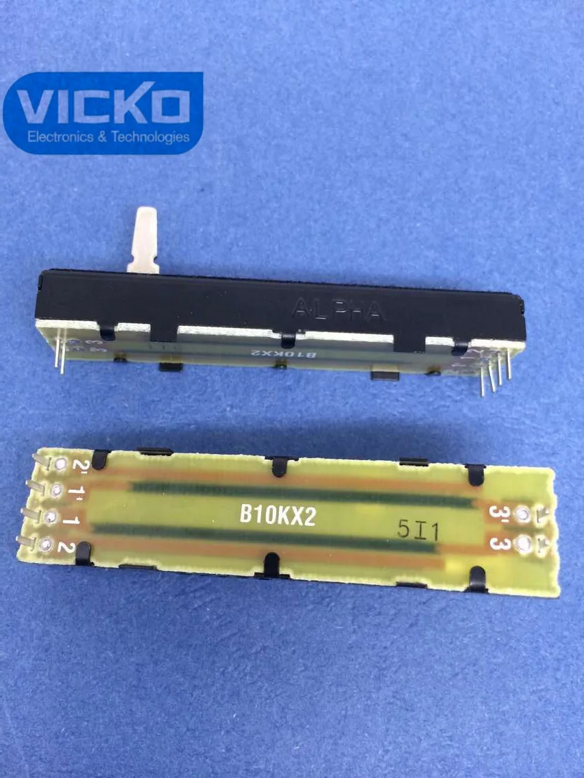 [VK] Оригинальный скользящий потенциометр с прямым стержнем внутри фланелевой