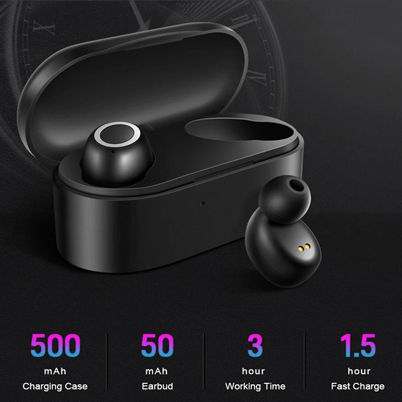 Bluetooth наушники беспроводные 3D стерео Tws с микрофоном спортивные