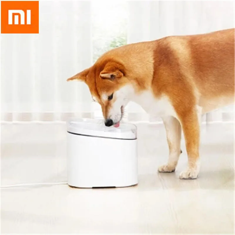 Xiaomi Mijia креативный простой дозатор воды для домашних животных для маленьких больших собак, щенков, кошек, поилка для домашних питомцев, кормушки для собак, товары для домашних животных