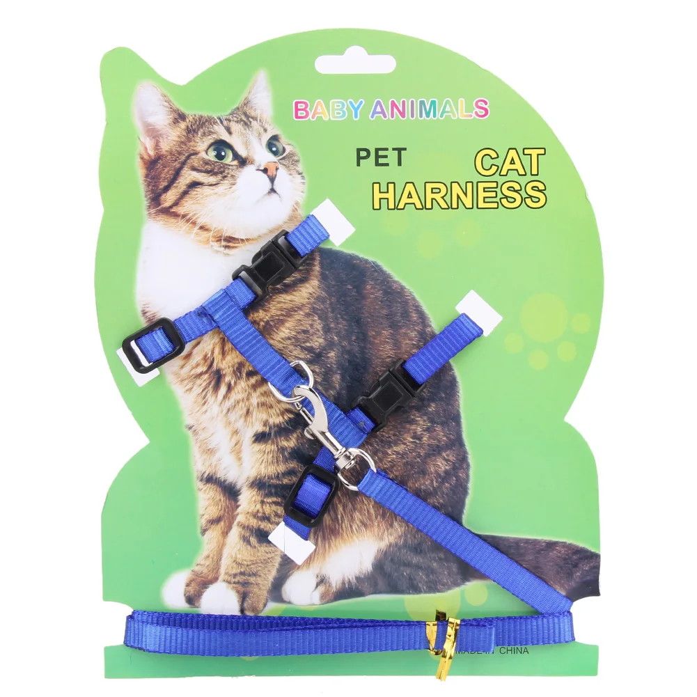 Поводок для кошек поводок кролика нейлоновый ошейник нагрудный ремень товары