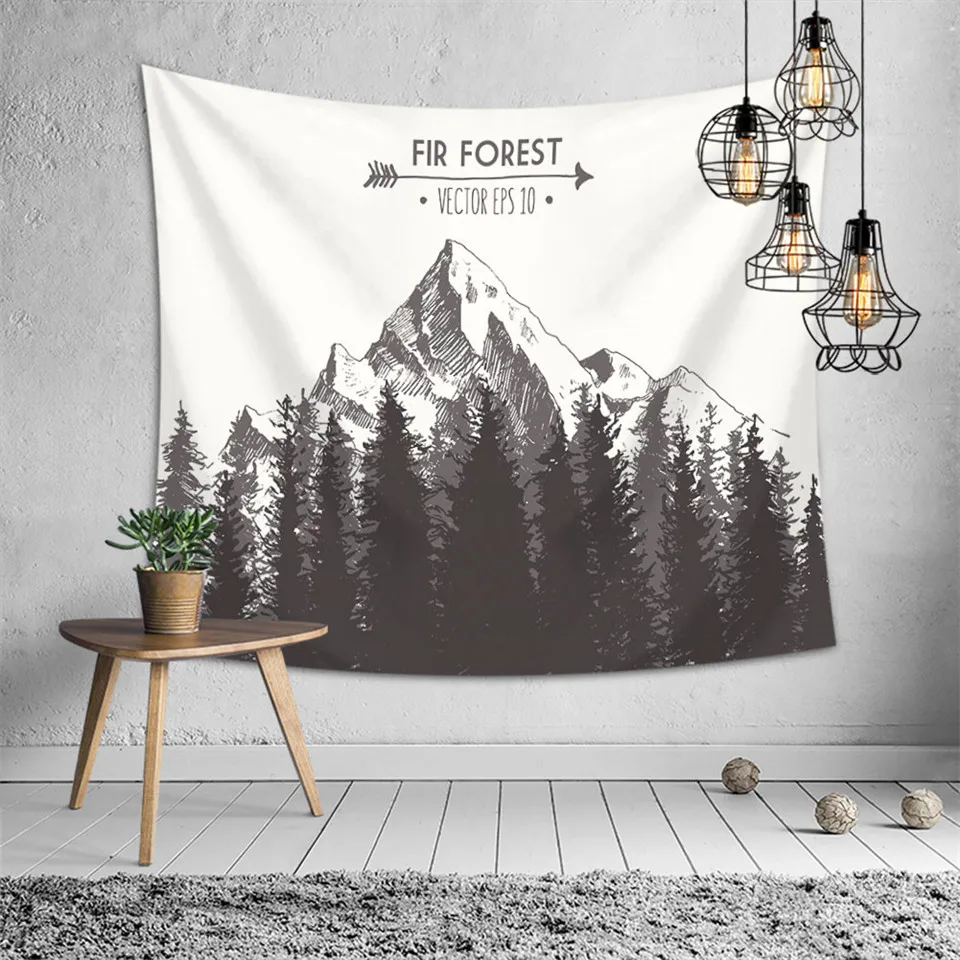 

SOFTBATFY Art Painting Decor Tapestry Headboard Wall Art Bedspread Dorm Tapestry Home Decor