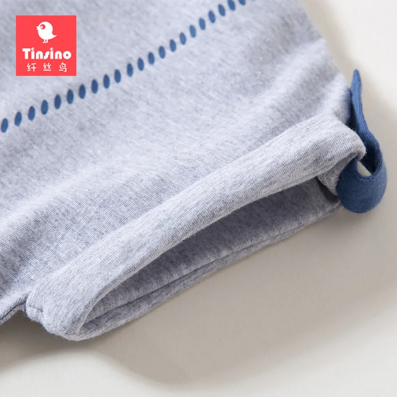 Tinsino Children Boys Fashion Cartoon Clothing Sets Kids Boy Summer Clothes Toddler Short Sleeve T-shirts + Shorts Infant Suits | Детская