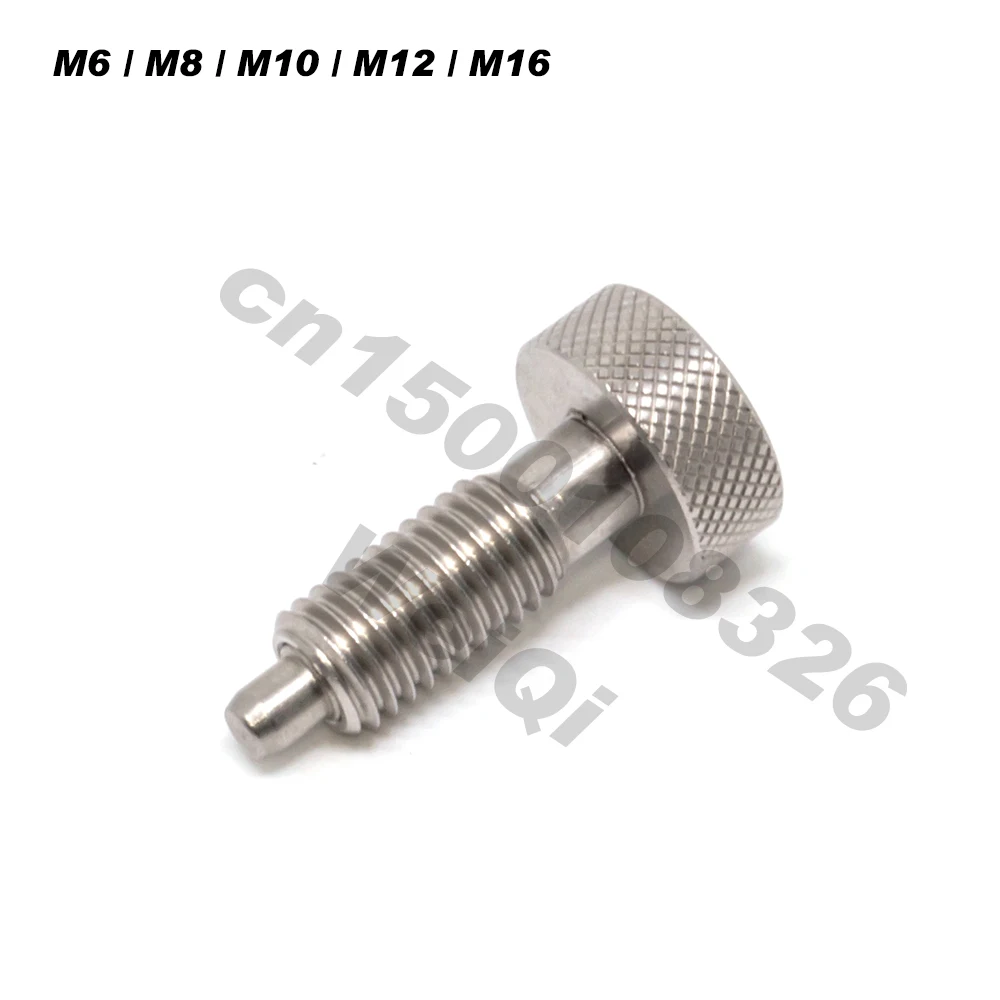 

Полностью металлические индексирующие плунжеры VCN230, пружинные плунжеры, индексный Плунжер, стопорный пружинный винт без гайки, M6 M8 M10 M12 M16