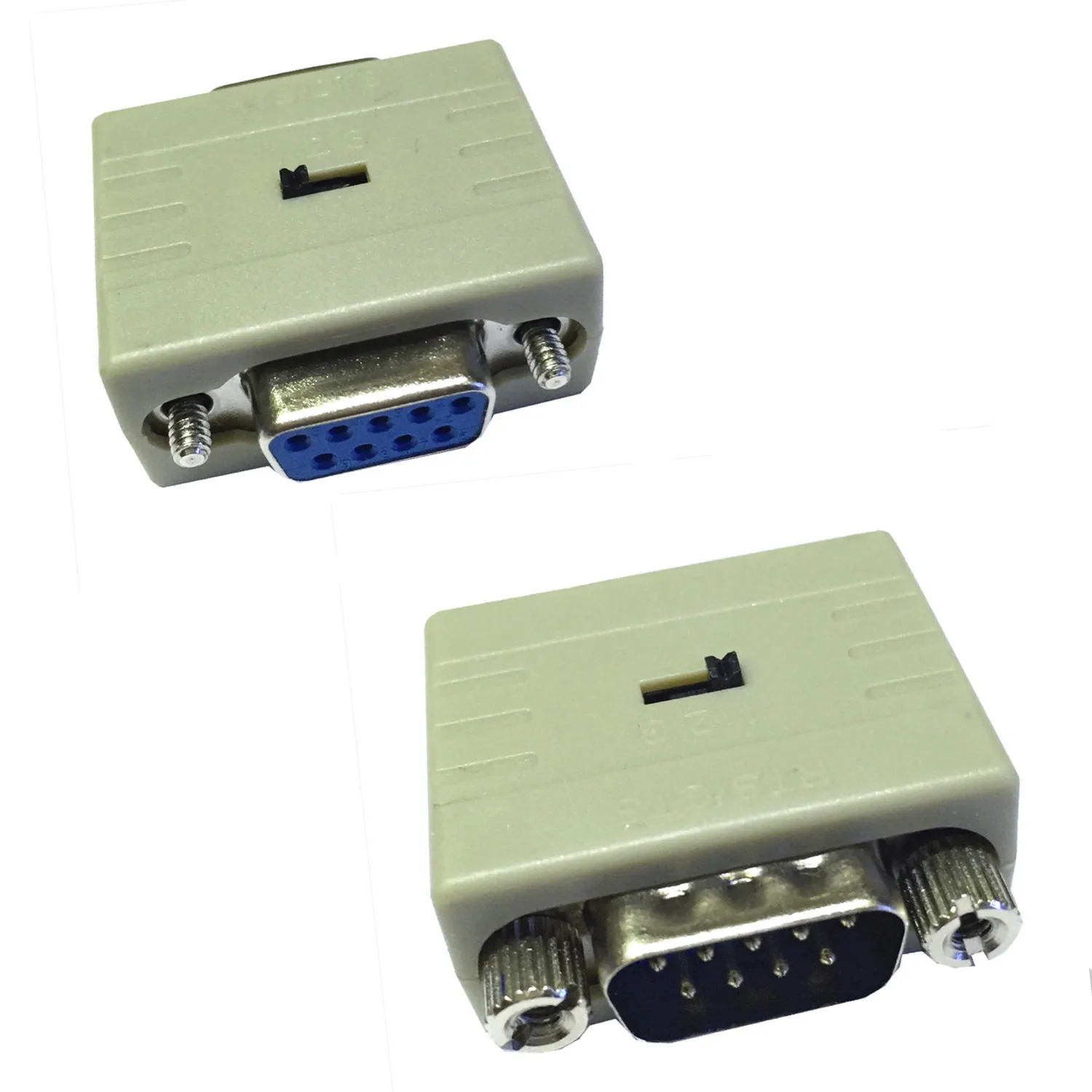 RTS/CTS с коммутатором редуктором Серийный адаптер порта RS232 DB9 M/F|Соединители| |