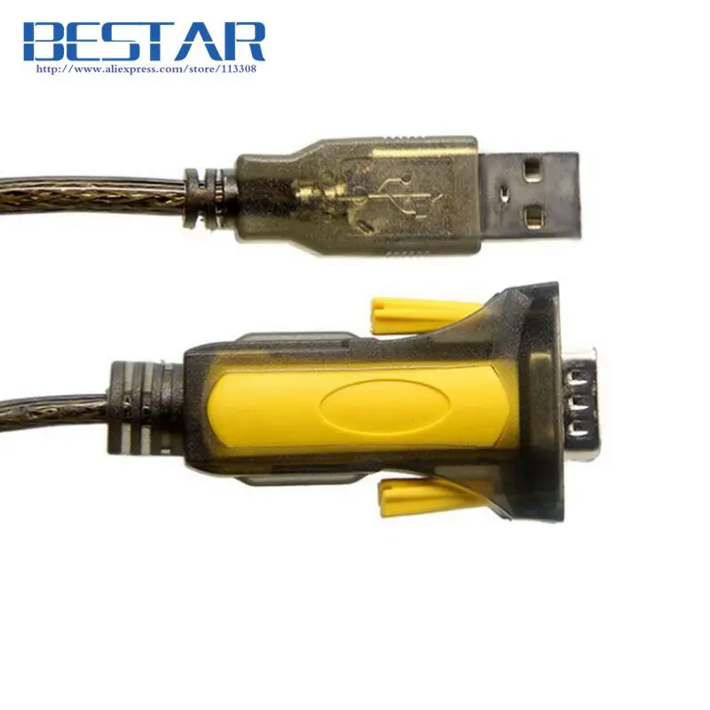 USB к RS232 RS 232 COM Port Серийный PDA 9 DB9 pin кабель адаптер 1 5 м футов с чипом для Windows 7 8 32 64