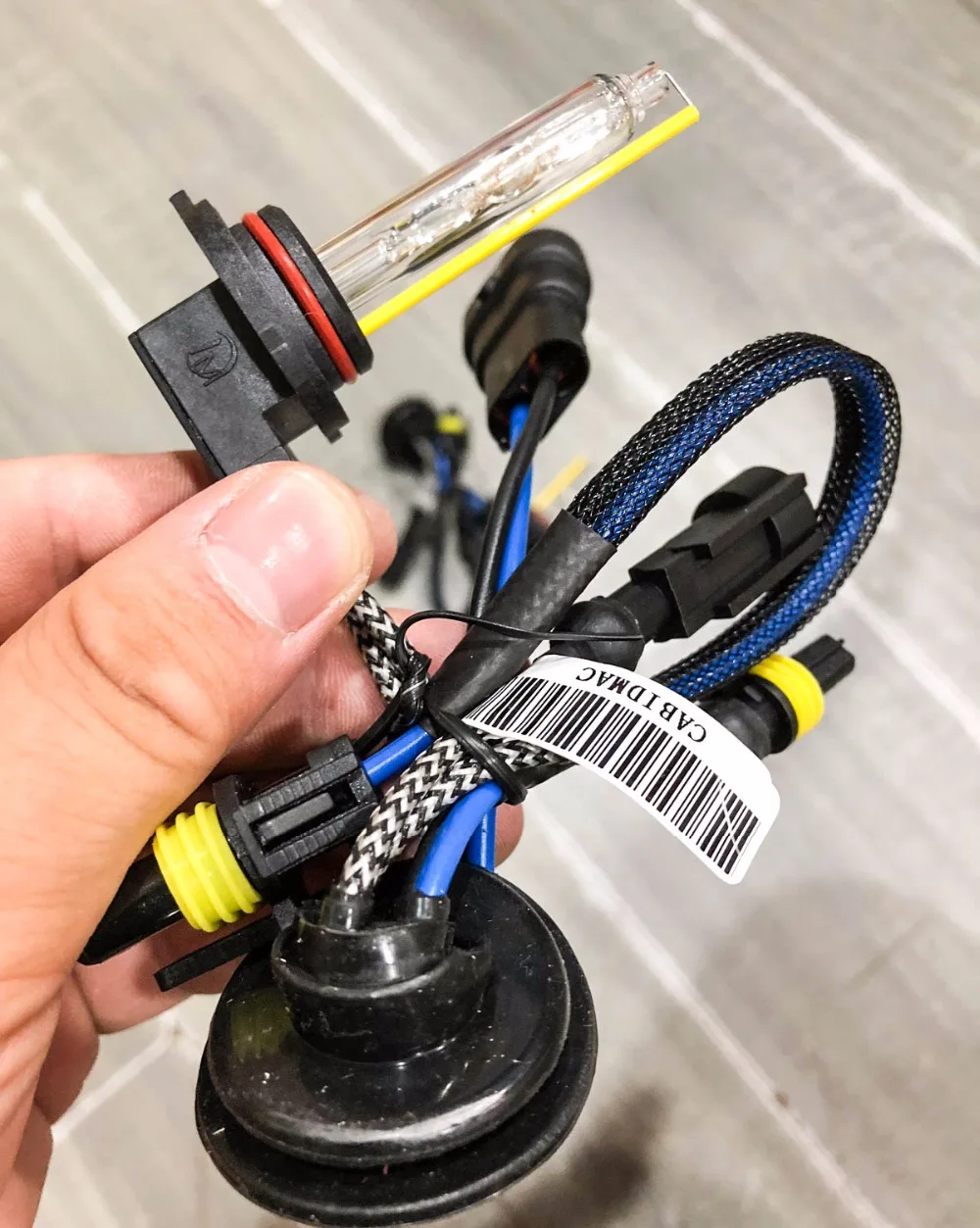 

1 Pair 12V 55W 3500LM 9012 HIR2 AC HID Xenon Replacement Headlamps Bulbs Metal Base High Lumen Fast Bright 5500K Bright Ballast