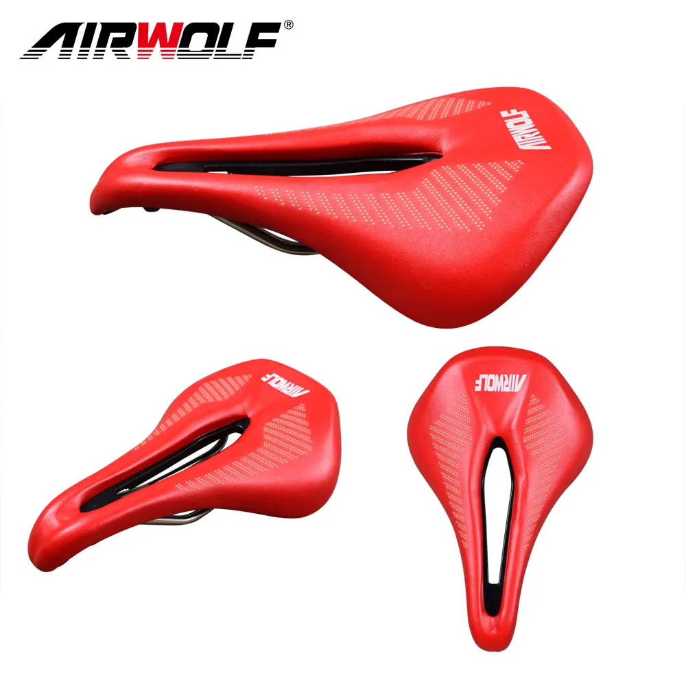 

Седло Велосипедное AIRWOLF, 262 г, мягкое дышащее