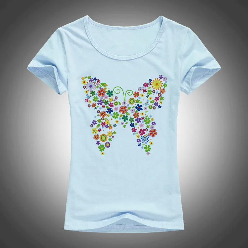 Женская футболка F75 с коротким рукавом и принтом|tee shirt|print t-shirtfashion t-shirt |