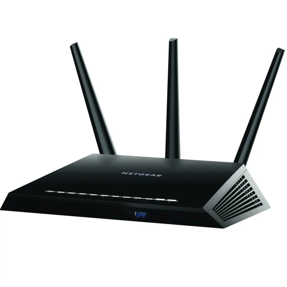 NETGEAR R7000 Used Nighthawk Smart WiFi Router AC1900 Wireless Speed 1900Mbps 4 x 1G Ethernet