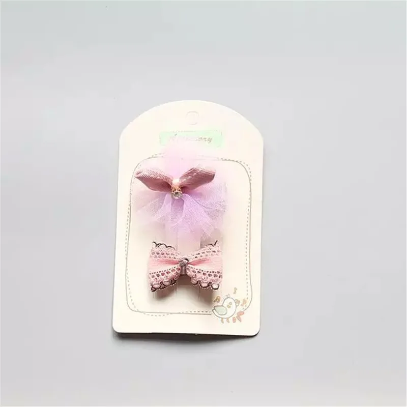MIXIU/Новинка 2 шт./компл. цветы Бант звезда заколки для волос Дети Мультяшные зажимы для волос Дети Девочки заколки ручной работы головные уборы