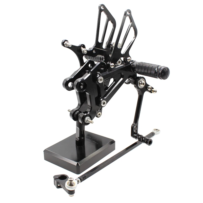Для Yamaha YZF R125 2008 2009 2013 Регулируемый мотоцикл Rearset подножки для ног Rider задние