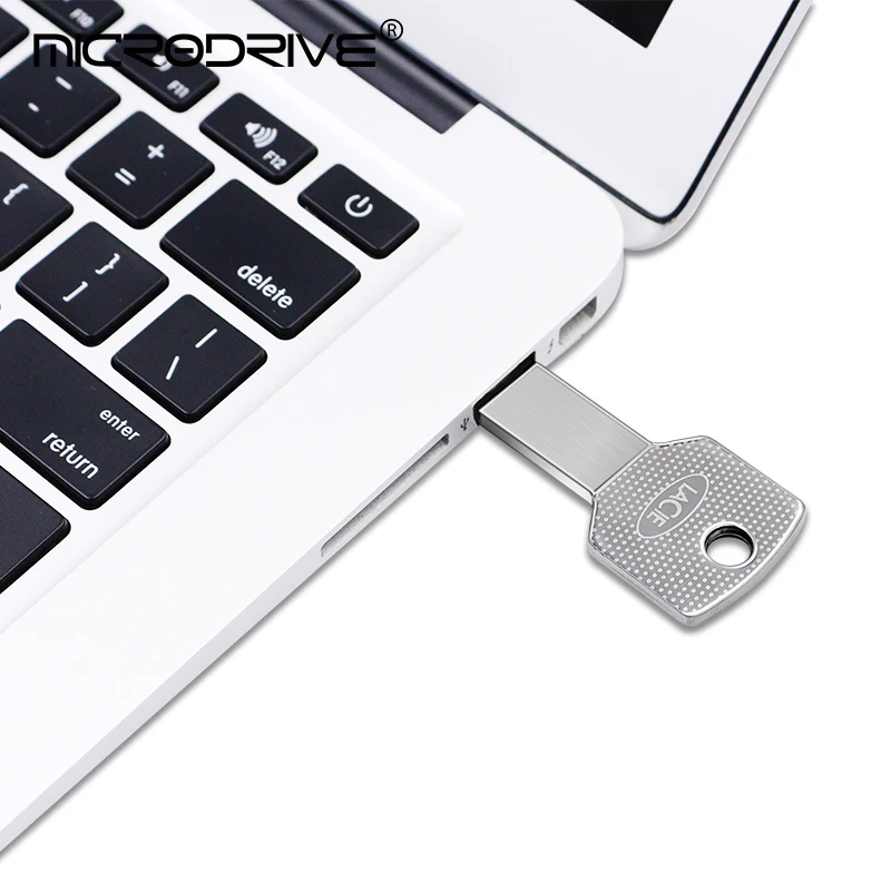 USB флеш накопитель в форме ключа брелок для ключей флешка 4 ГБ 8 16 32 64 2 0 карта
