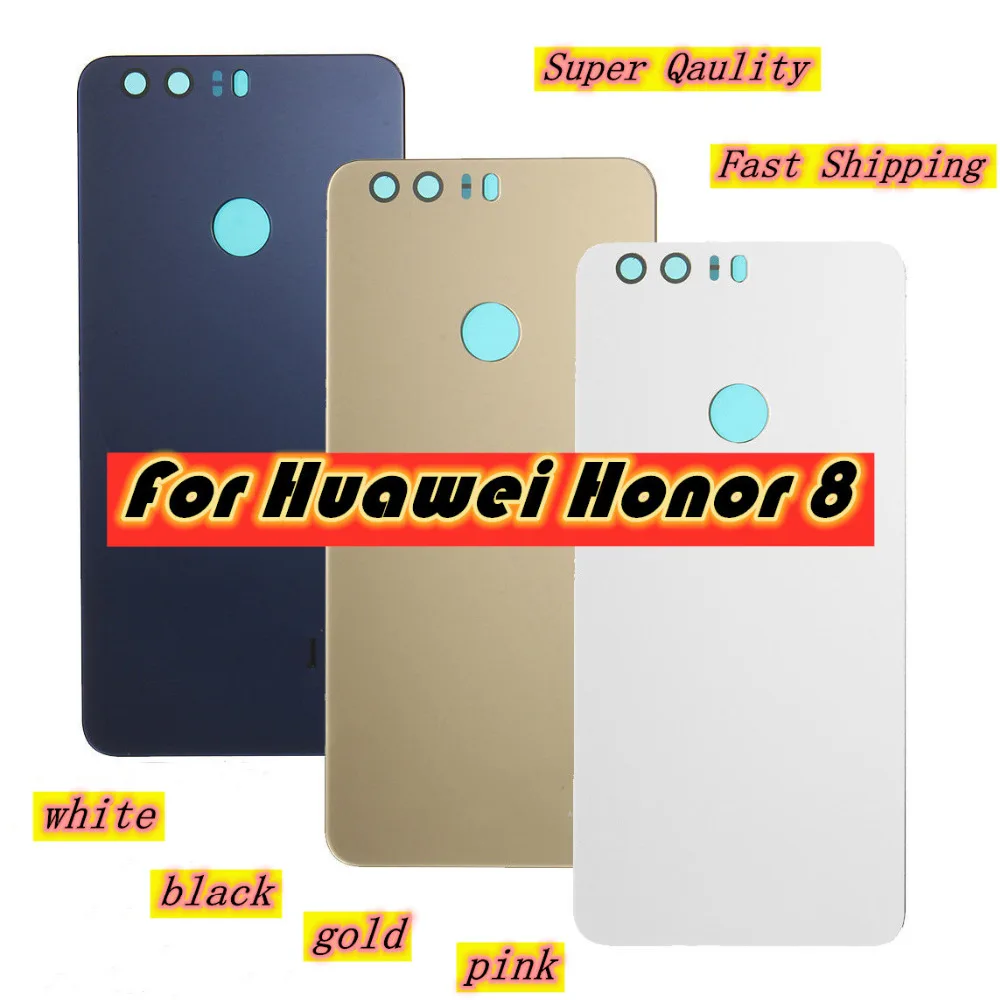 Battery Cover For Huawei Honor 8 Lite Back Glass Honor8 Rear Door Housing Case Panel | Мобильные телефоны и аксессуары
