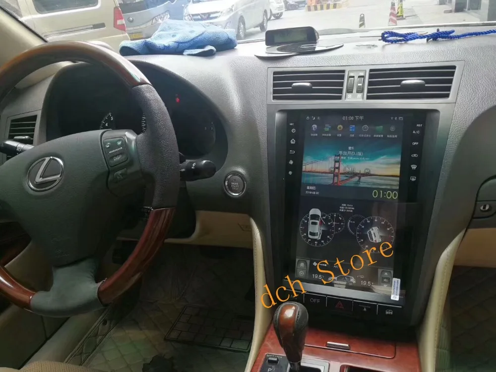 12,1 ''tesla стиль Android 8,1 PX6 автомобильный dvd-плеер gps навигация для lexus GS GS300 GS350 GS450 GS460 радио ips 2004-2011