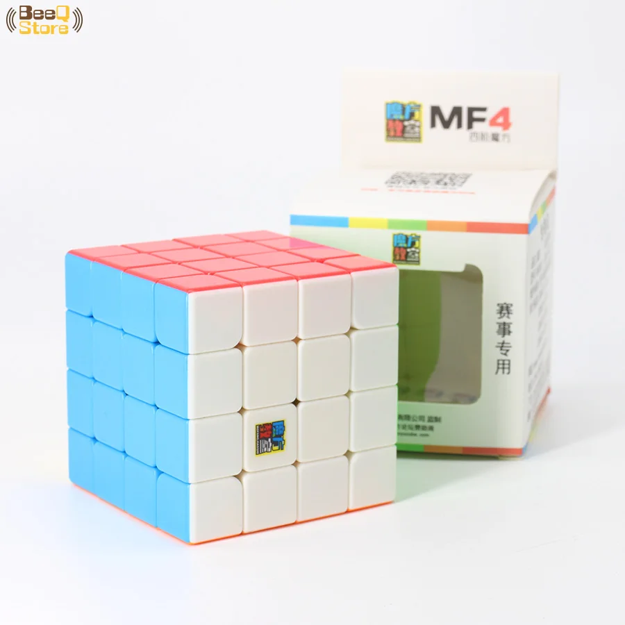 Магический куб Mofangjiaoshi MF4 MF 4х4 для начинающих профессиональный кубик головоломка