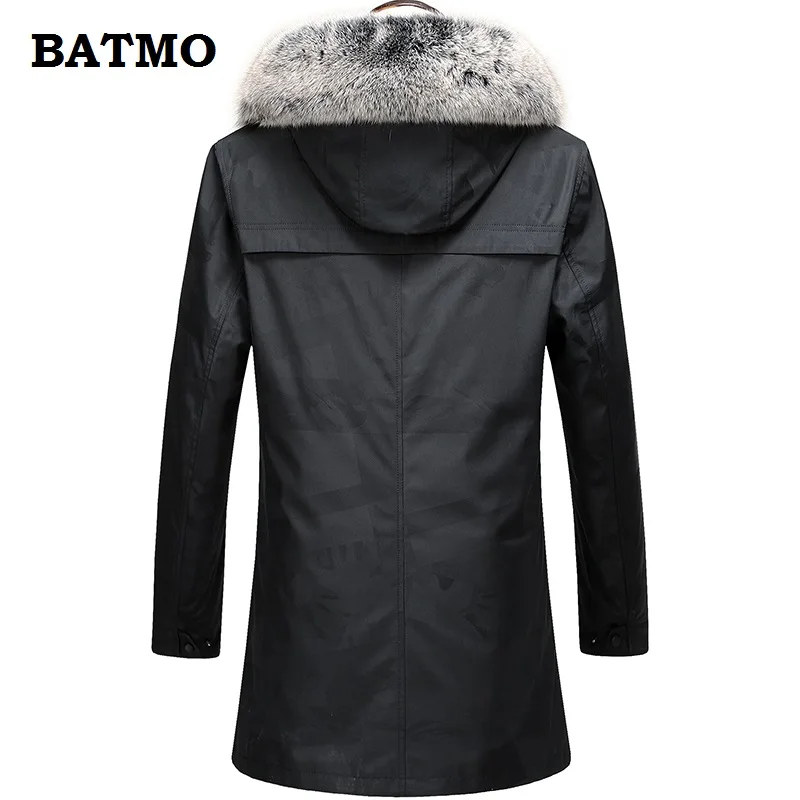 Batmo 2018 Новое поступление зимние теплые 100% натуральный мех кролика лайнер с