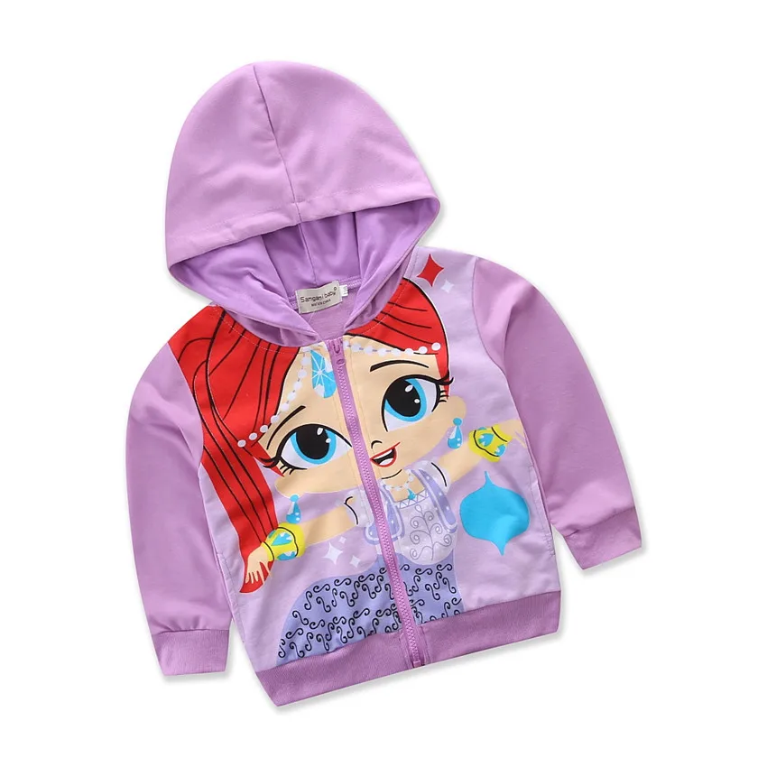 VTOM/куртки для малышей Детская одежда с капюшоном пальто узорами героями