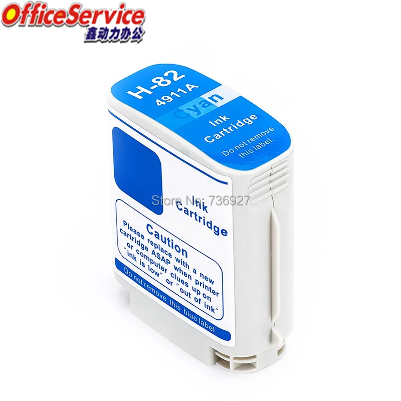 Совместимый чернильный картридж для HP 82 подходит дизайнерского принтера 10ps 20ps 815