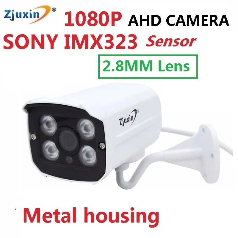 Zjuxin 2 8 мм 1080 P ahd камеры 4 шт. массив светодио дный SONY IMX323 3mp широкоугольный объектив