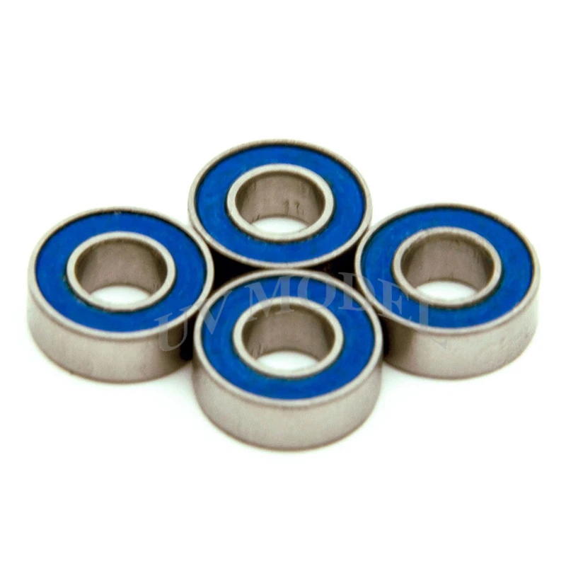 4 шт. 5*10*4 мм резиновый уплотнительный шариковый подшипник для HSP Sakura XI D3 D4 RC