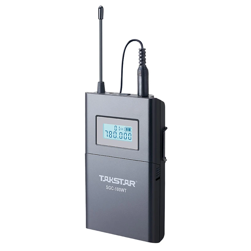 Takstar SGC 100W камера интервью Запись микрофон беспроводной петличный системы для Canon