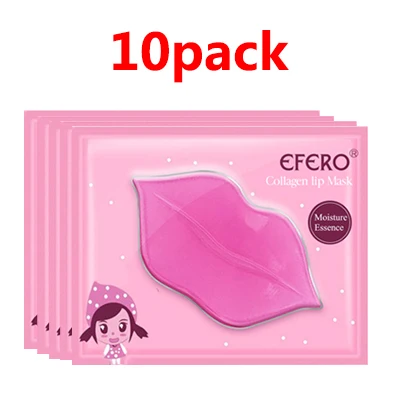 10Pack Style1 Красота маска для губ для увеличитель губ влаги Сущность Crystal коллагеновая маска для губ пластыри колодки гелевая маска для увеличитель губ 6/10/15 шт - Цвет: 10Pack Style1