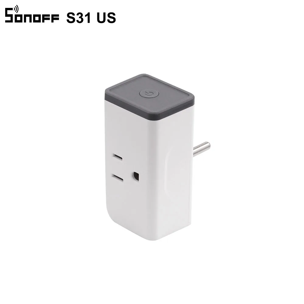 Смарт розетка Sonoff S31 15 А Wi Fi с поддержкой Alexa|Смарт-гаджеты| |