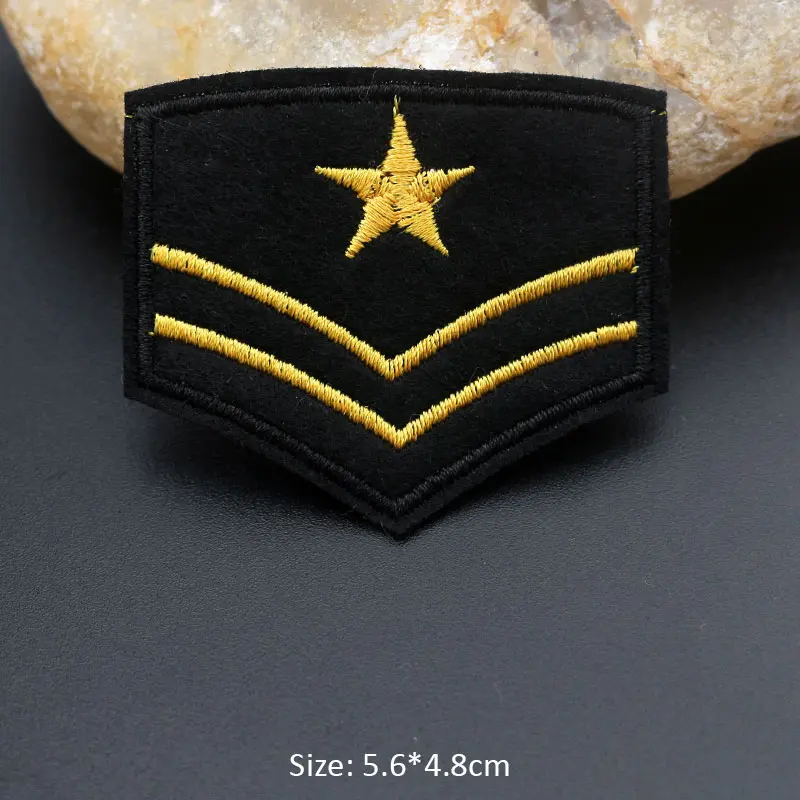 Военная эмблема, кепка, значок, камуфляж, вышитые нашивки, железо-на, для одежды, сделай сам, в полоску, аппликация, одежда, нашивки - Цвет: 29