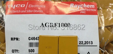 AGRF1000 AGRF 1000 GF10 10A 16V PPTC предохранитель 50 шт./лот Бесплатная доставка транзисторный