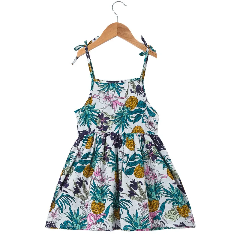 Summer Cotton Children Clothing Princess Kids Dresses For Girls Causal Wear Unicorn Dress Vestido Robe Fille | Детская одежда и