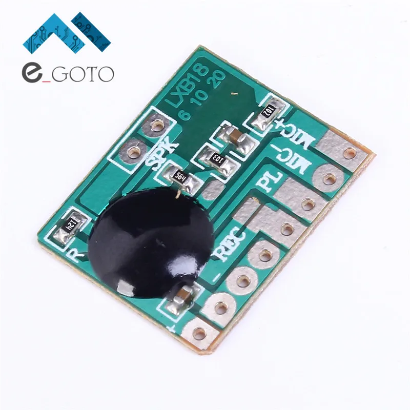 Isd1806 6 S сек звука записывающий чип IC голос музыка говорить Регистраторы модуль 8ohm